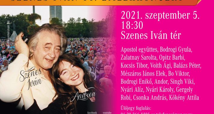 'Nemcsak a húszéveseké a világ' – jubileumi 11. Szenes Iván Emlékkoncert fesztivál hangulatban