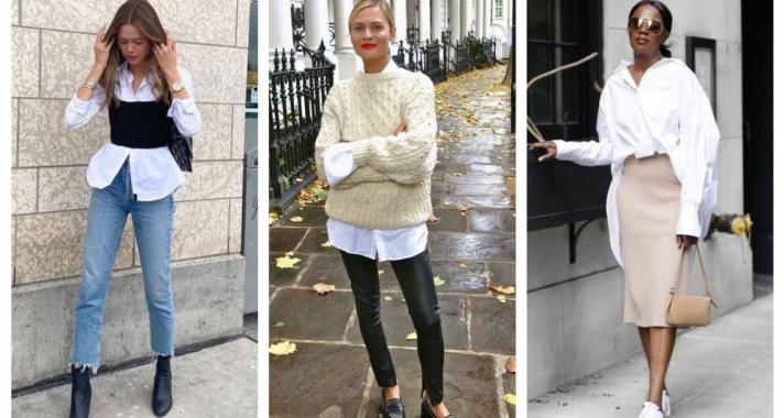 Stílusiskola: fehér ingek az őszi szezonra