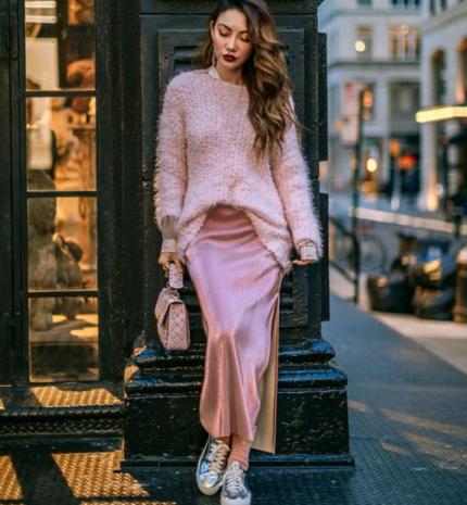 Stílusiskola: rózsaszín outfit ötletek szilveszterre