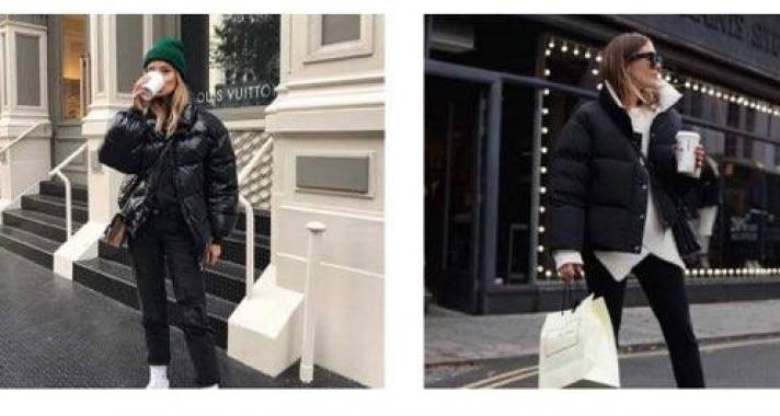 Stílusiskola: Így viseld télen a fekete pufi kabátot