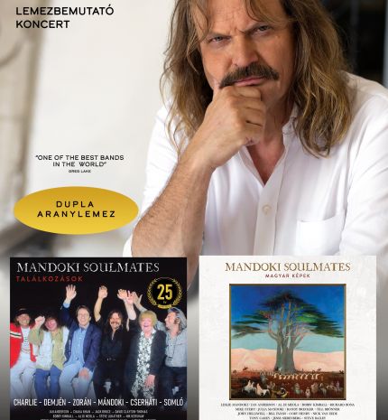 A világhírű Leslie Mandoki & Mandoki Soulmates augusztus 20-án, lépnek fel Kolozsvár Főterén