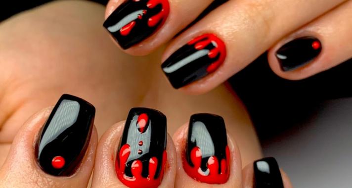 Halloweeni Körmök: Varázslatos Manikűr