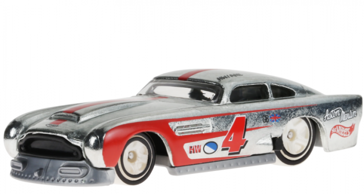 Szélsebesen száguldó Hot Wheels® versenyautó született az Aston Martin DB4GT modellből