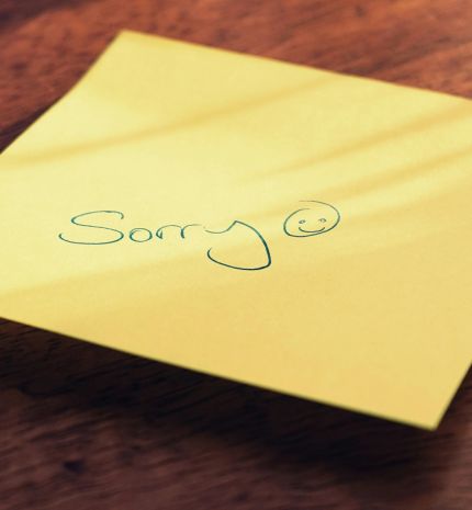 Hogyan kérj jól bocsánatot?