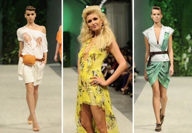 Egy ukrán kollekció, amit Paris Hilton mutatott be