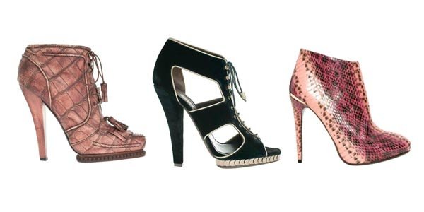 Cipőmustra: Roberto Cavalli 2011 ősz – 2012 tél