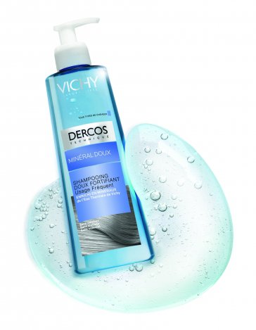 Vichy Dercos Kímélő Minerál ásványi sampon