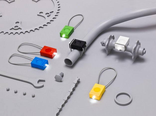 Designdíjas bicikli lámpa