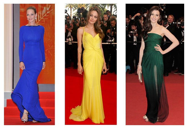 Az elmúlt 65 év legszebb ruhái Cannes-ból