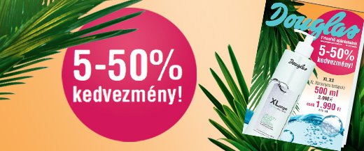 Kedvezmények a Douglasnál