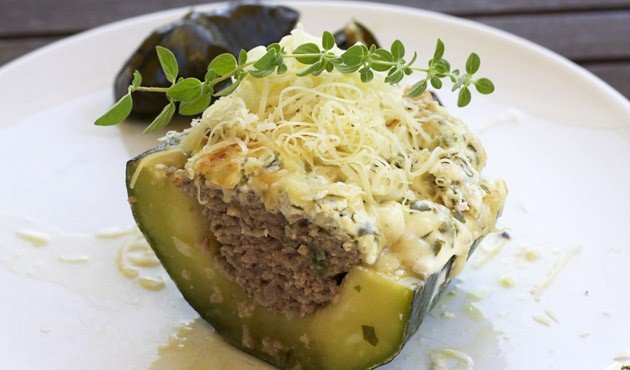 Mai mosoly: töltött cukkini