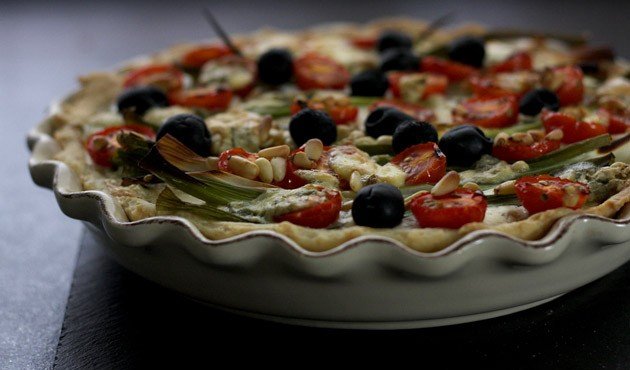 Mai mosoly: újhagymás pite