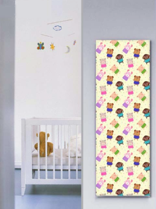 Ötletes radiátorok a gyerekszobába