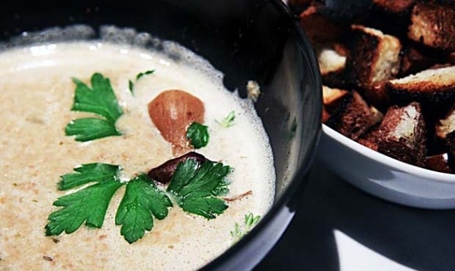 Mai mosoly: vargányakrémleves