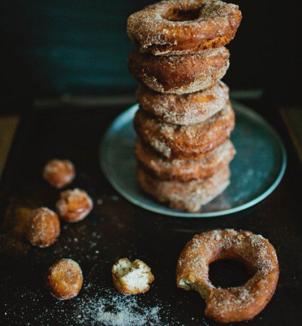 Anyu süt: Almás fánk