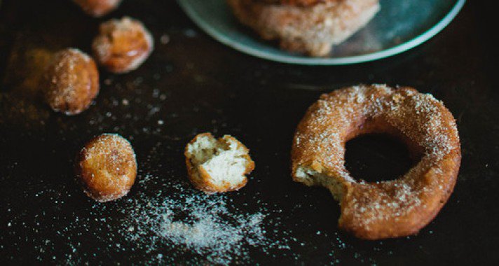 Anyu süt: Almás fánk