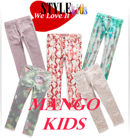 4+1 mintás nadrág by MANGO kids