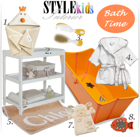 Kids interior-bath time