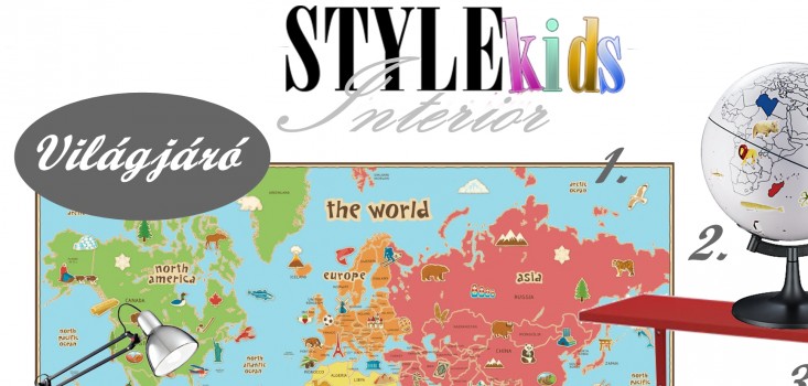 Kids Interior - Világutazó