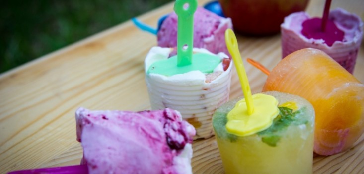 Házi pálcikás jégkrém