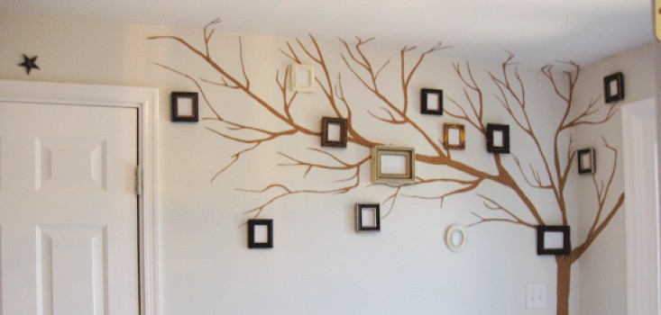 Dekortipp: családi fotóink a falon