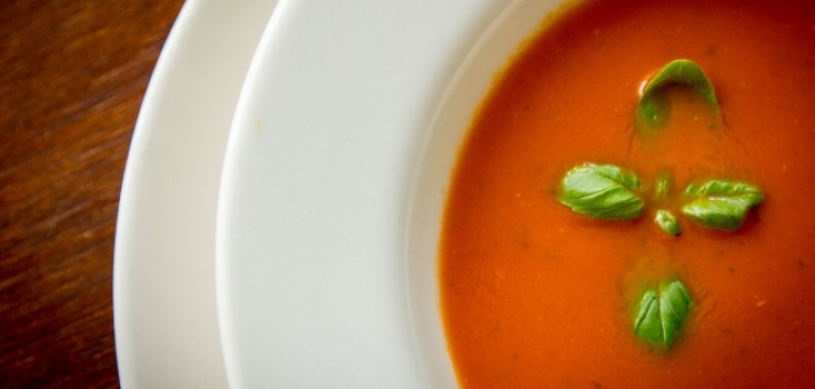 Mediterrán paradicsomleves