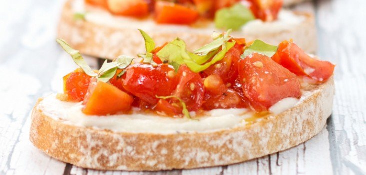 Anyu főz: Paradicsomos, parmezános bruschetta