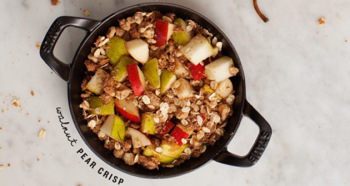 Téli diós-körtés ropogós