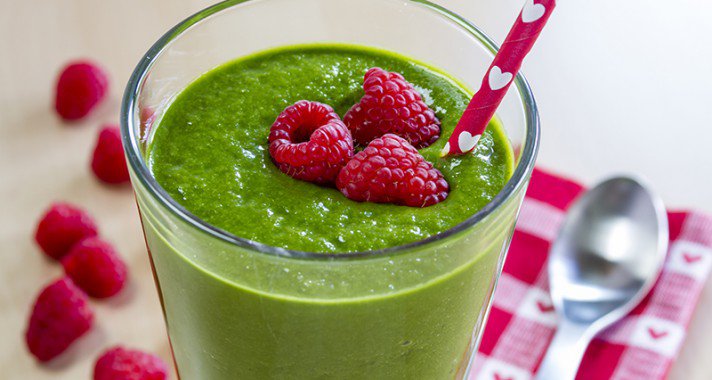 Frissítő zöld smoothie