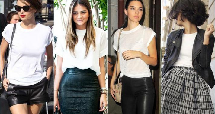 Stílusiskola: Így viseld a fehér pamutpólót