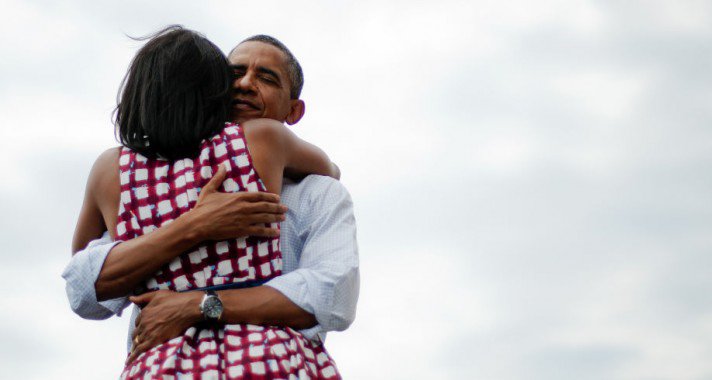 Michelle és Barack Obama legédesebb pillanatai, képekben