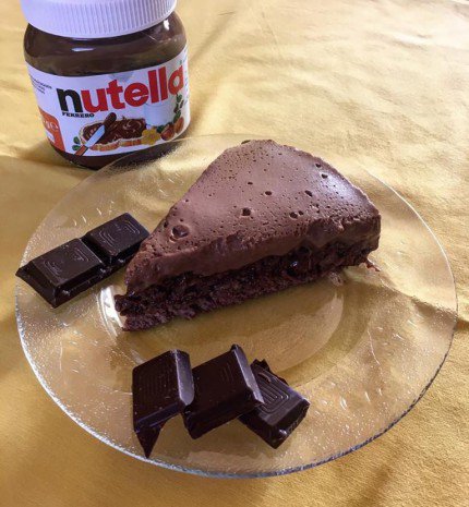 Nutellás ostya torta recept