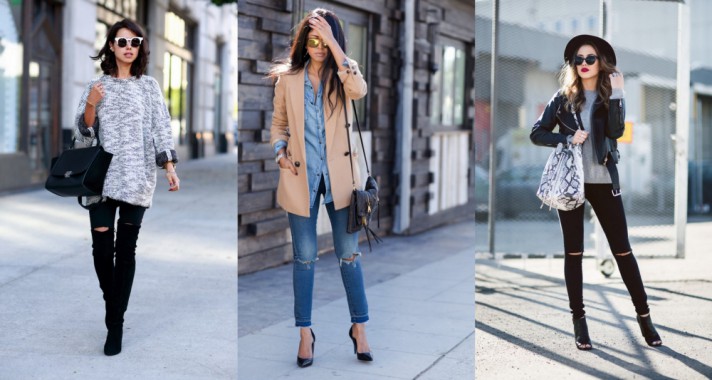 Stílusiskola: 15 szuper outfit egyszerű farmernadrággal