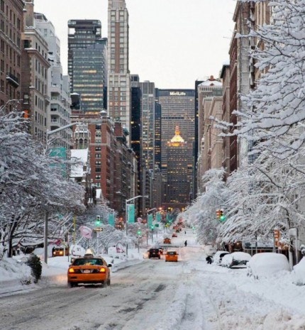 15 csodálatos fotó a téli New York-ról