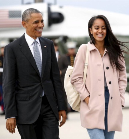 Top15: stílusos és cuki fotók Malia és Sasha Obamaról