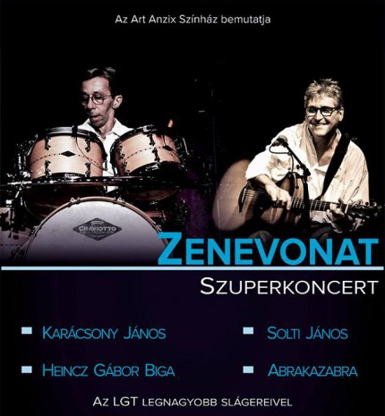 Zenevonat Szuper-koncert - az LGT együttes két eredeti tagjának közreműködésével!