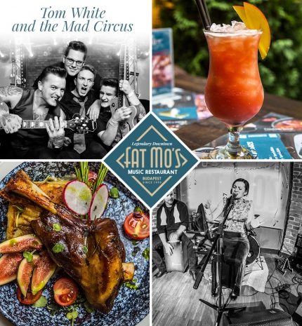 Őrült rockabilly cirkusz, legendás élet és italkínálat, party reggelig! Vár a Fat Mo's!