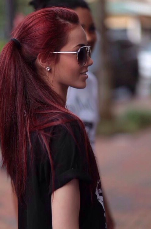 Szép vörös hajfestékek