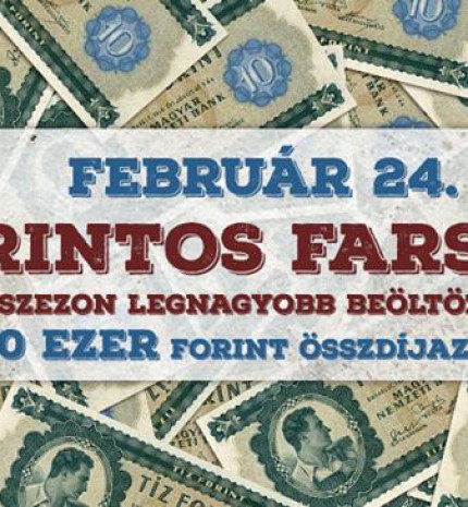 Kelemen Kabátban bemutatja: Forintos Farsang