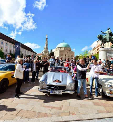Több mint 80 különleges oldtimer versenyez a jubileumi Mercedes-Benz Classic Csillagtúrán