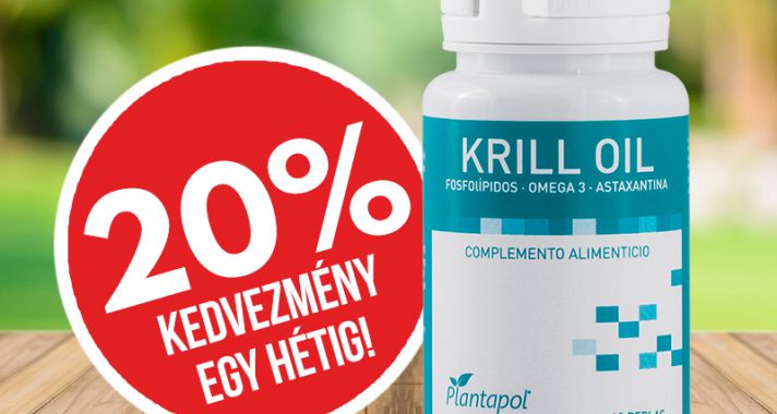 Krill olaj az egészségért!