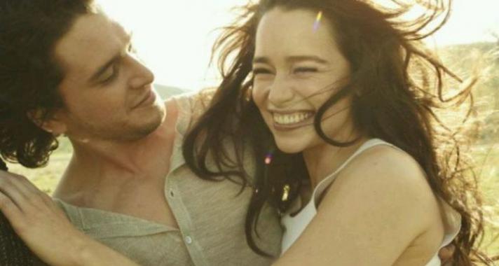Jon Snow és Daenerys a valóságban - elbűvölő fotósorozat Kit Harington-ról és Emilia Clarke-ról