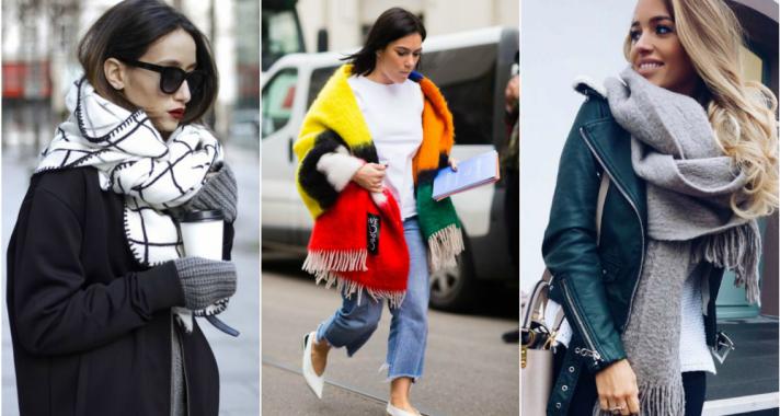 Stílusiskola: a szezon kedvencei a hatalmas puha sálak