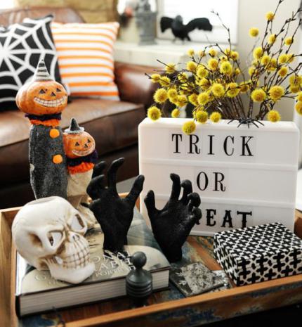 Halloween-i dekorációs ötletek őszre