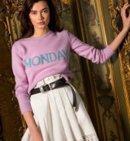 Karácsonyi pulcsik luxuskivitelben Alberta Ferrettitől