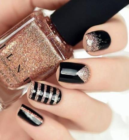Top10: fekete manikűr ötletek az őszi -téli szezonra