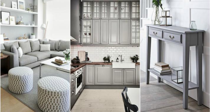 Top10: az otthonod dekorálása során használd bátran a szürkét