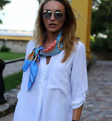 Stílusiskola: ha egy kis változatosságot szeretnél, viselj kendőket