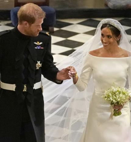 Képekben Meghan Markle és Harry herceg esküvője