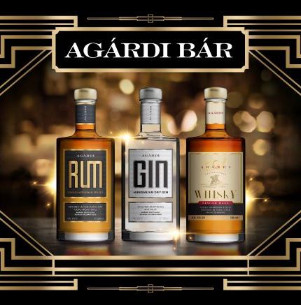 Bárvonalon erősít az Agárdi – új gin, rum, whisky a hazai párlat piacon!